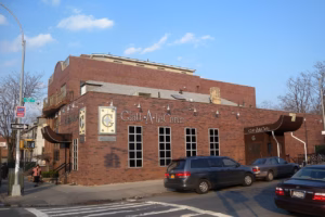 Kosher restaurant exterior in the Five Towns area